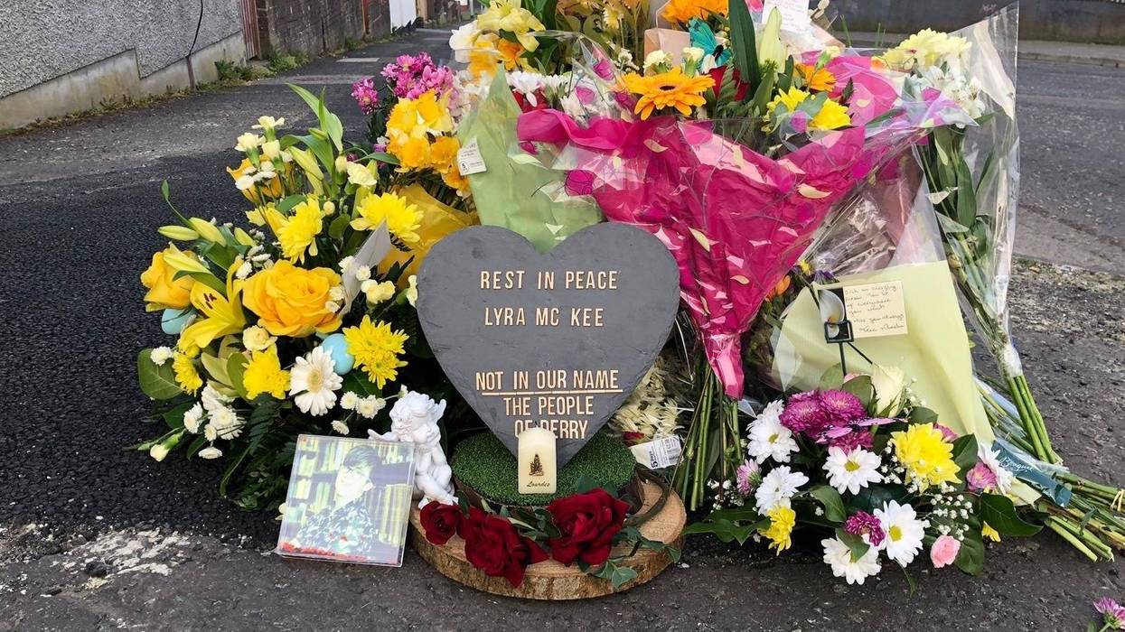 Lyra McKee memorial