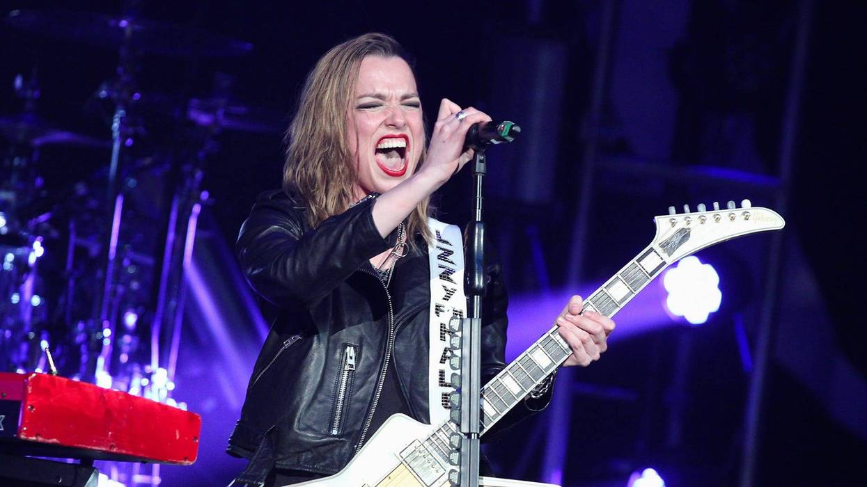 Lzzy Hale of Halestorm