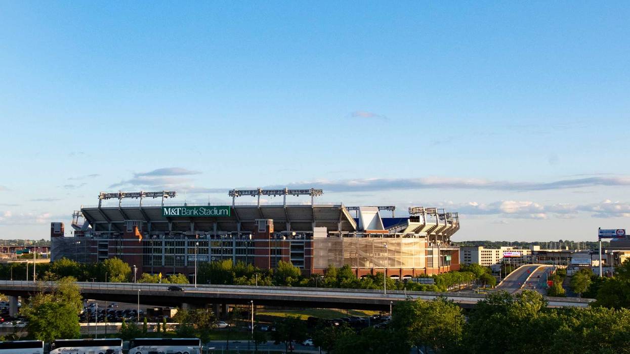 M and T Bank Stadium shot from Camden Yards