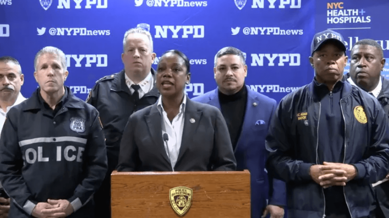 Machete allegedly used to attack NYPD officers near Times Square during ball drop celebration