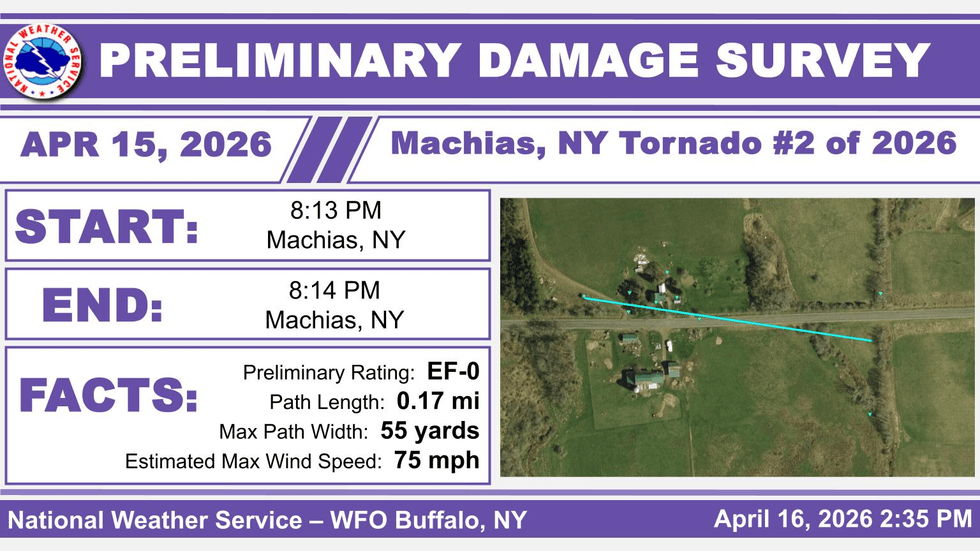 Machias tornado
