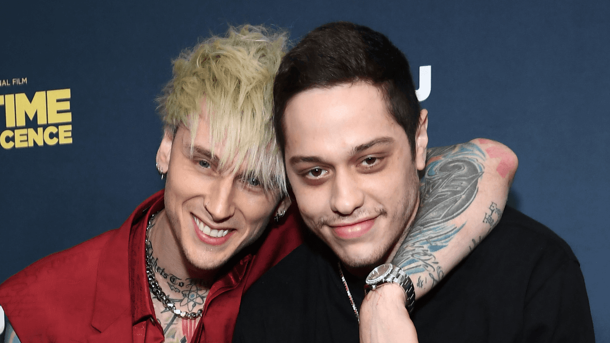 Machine Gun Kelly and Pete Davidson