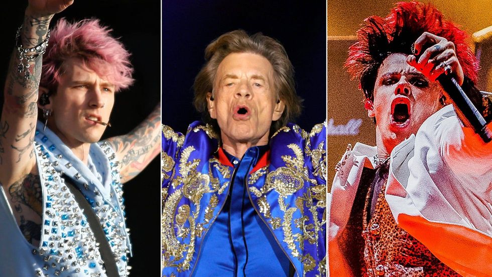 Mick Jagger crowns Machine Gun Kelly and YUNGBLUD the future of Rock