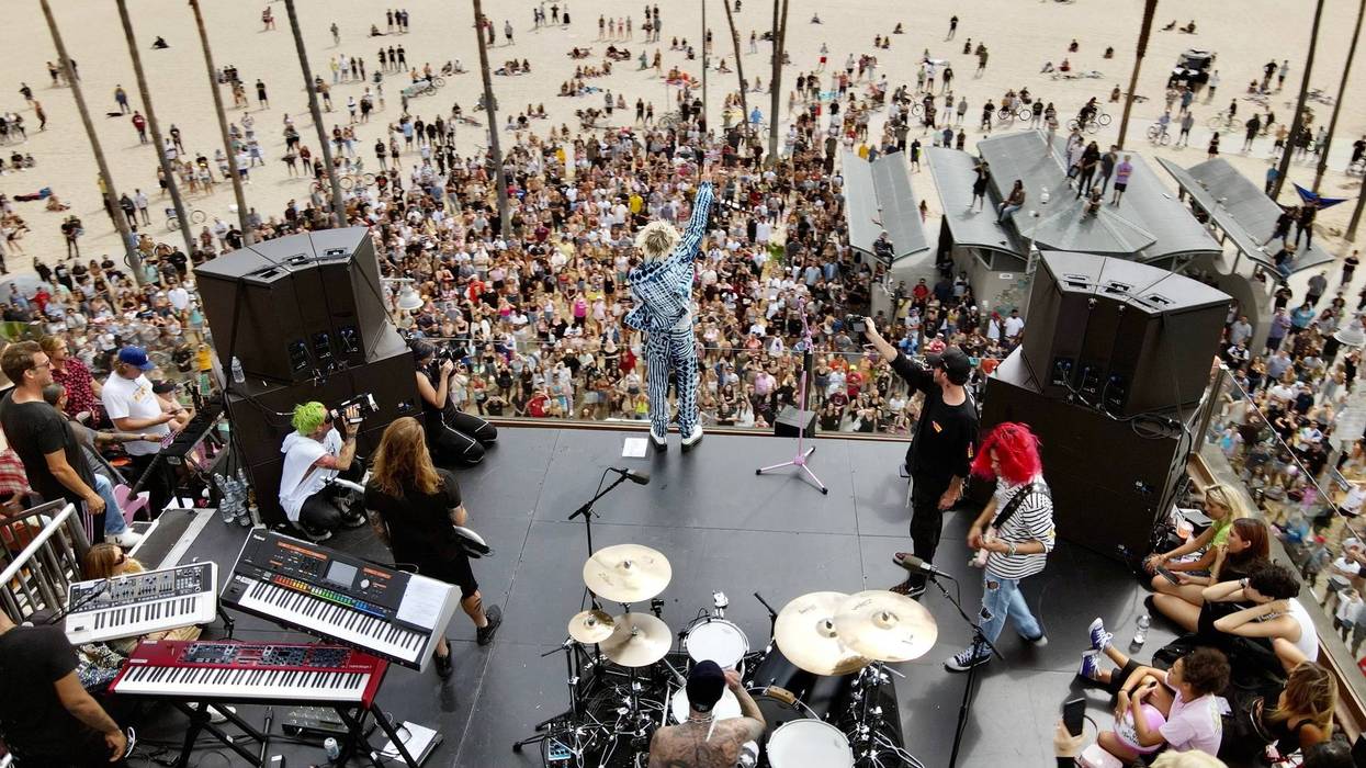 Machine Gun Kelly @ Venice Beach