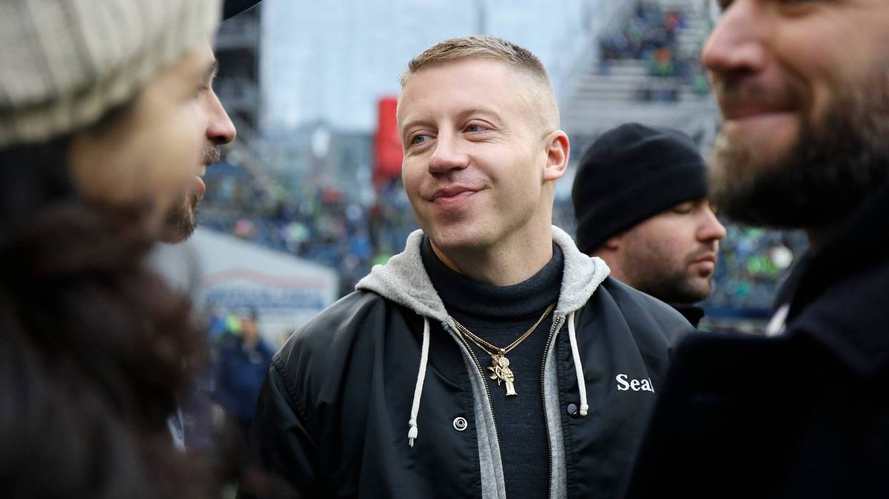Macklemore at then CenturyLink Field