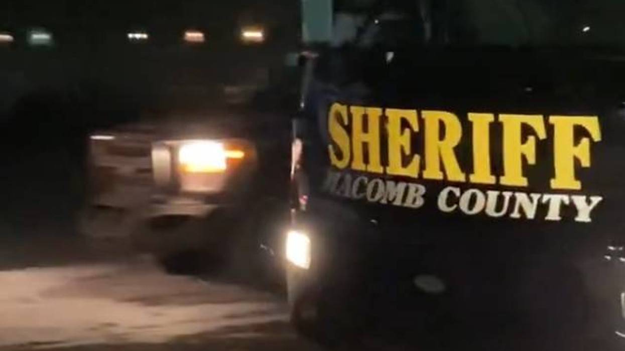 Macomb County Sheriff vehicle