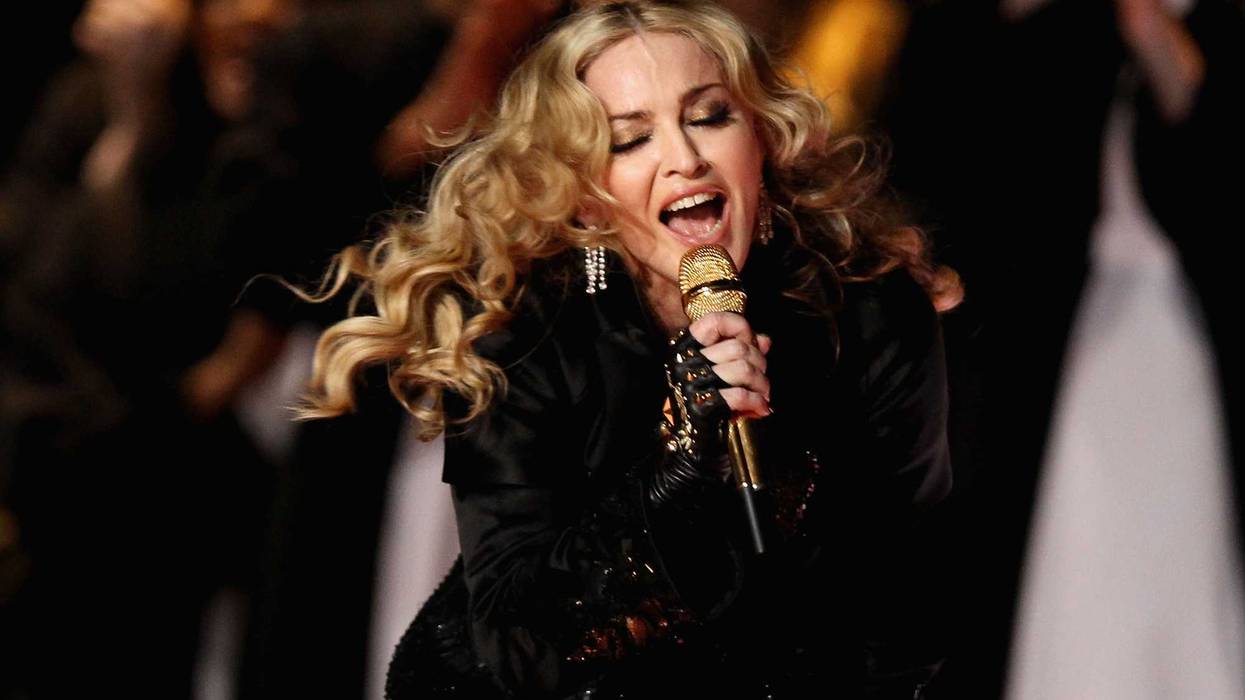 Madonna singing
