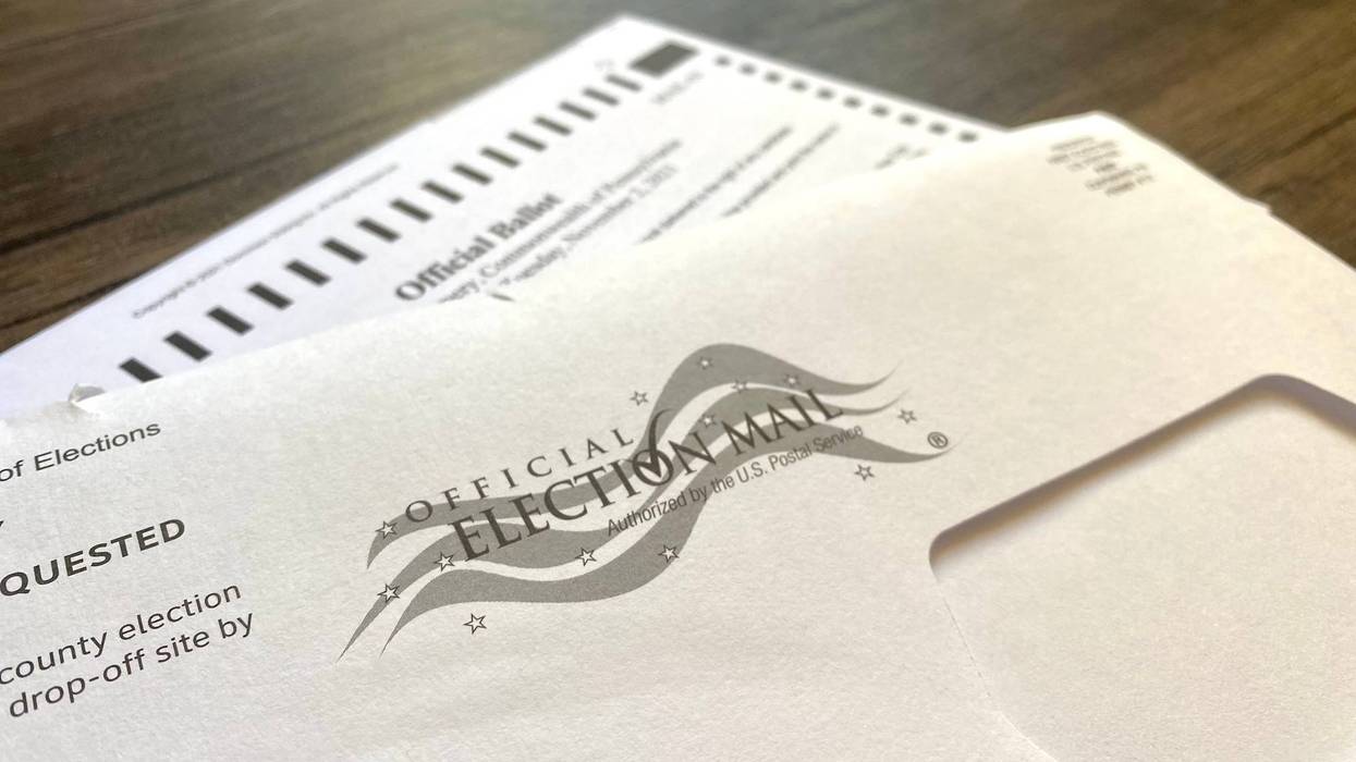 Mail-in ballot for Pennsylvania municipal election 2021