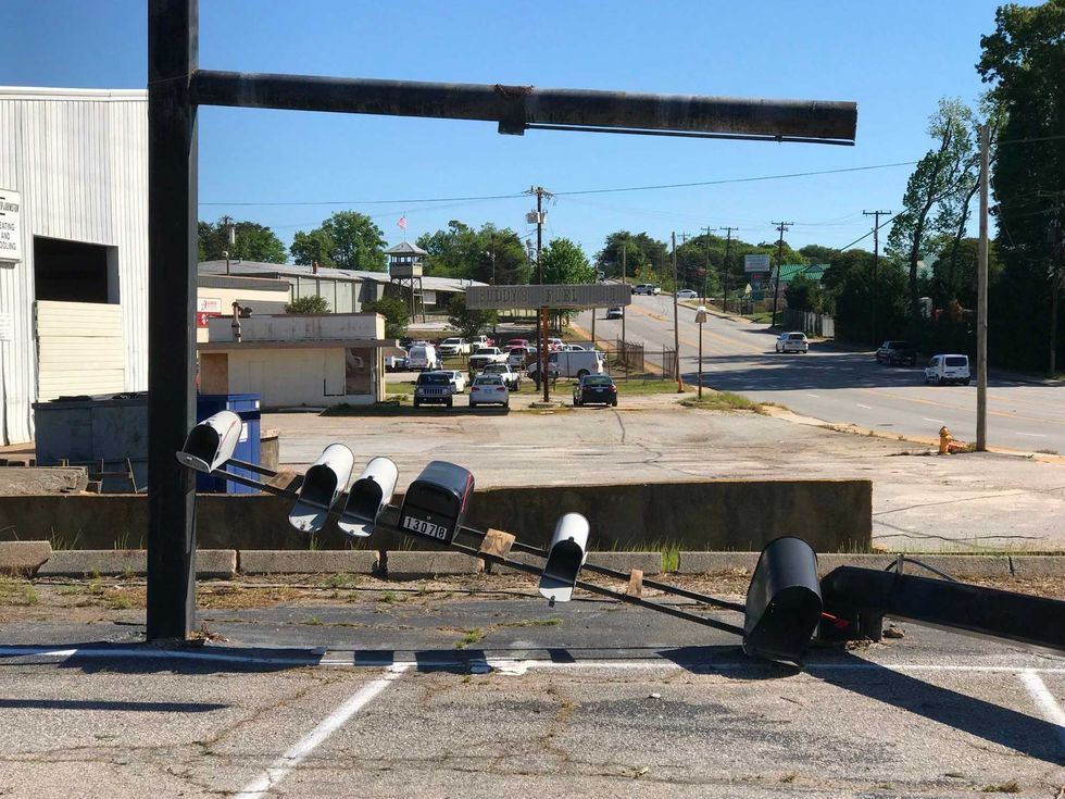 Mailboxes Broken on Rutherford Road