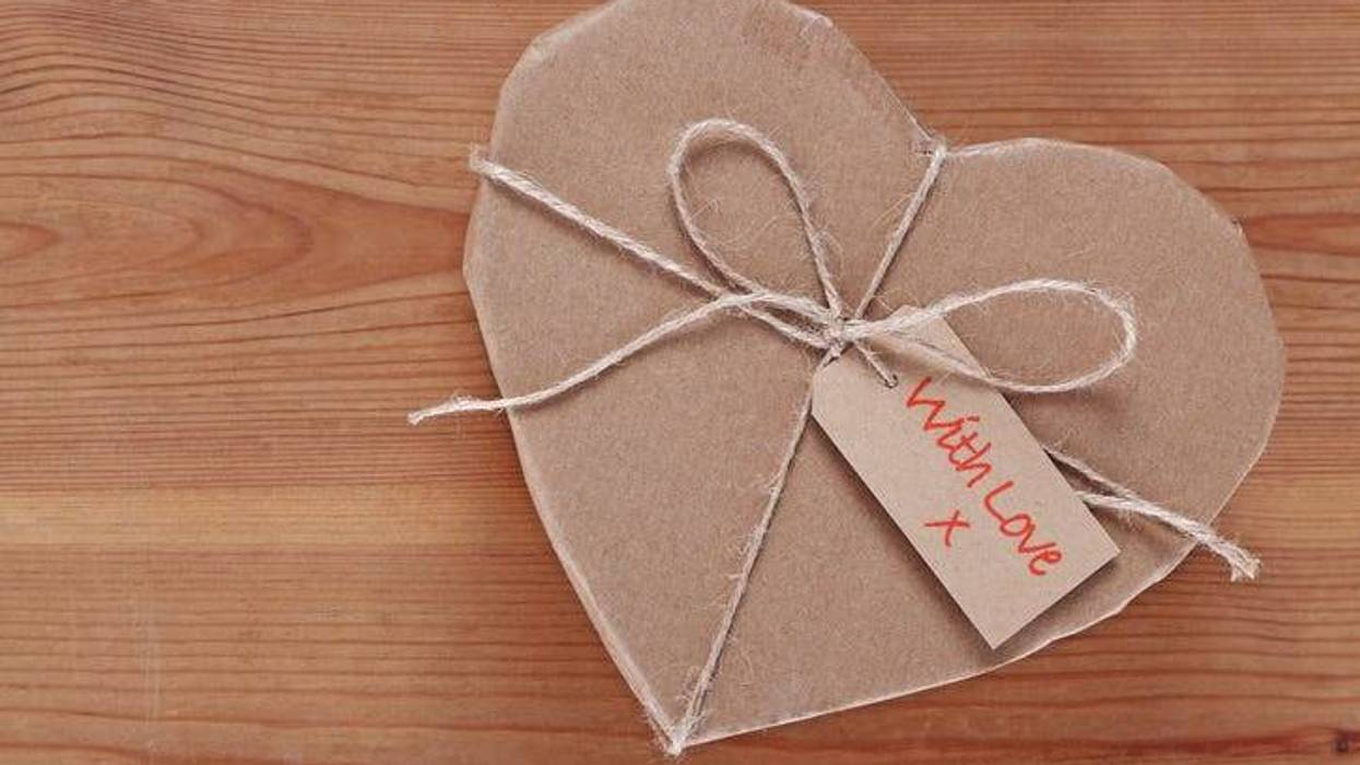 Mailed Heart-Shaped Gift