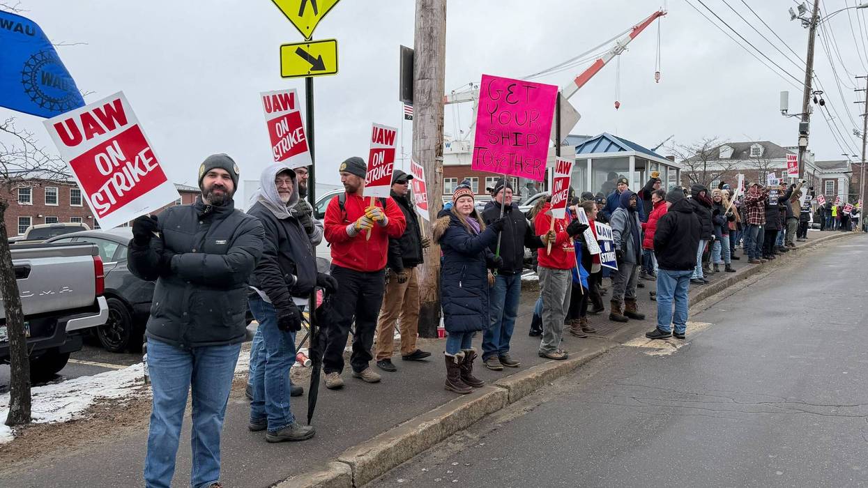 MAINE-ASTILLERO-HUELGA