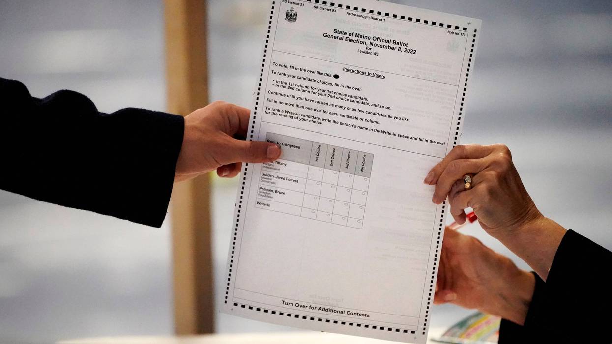 Maine Ranked Choice Voting