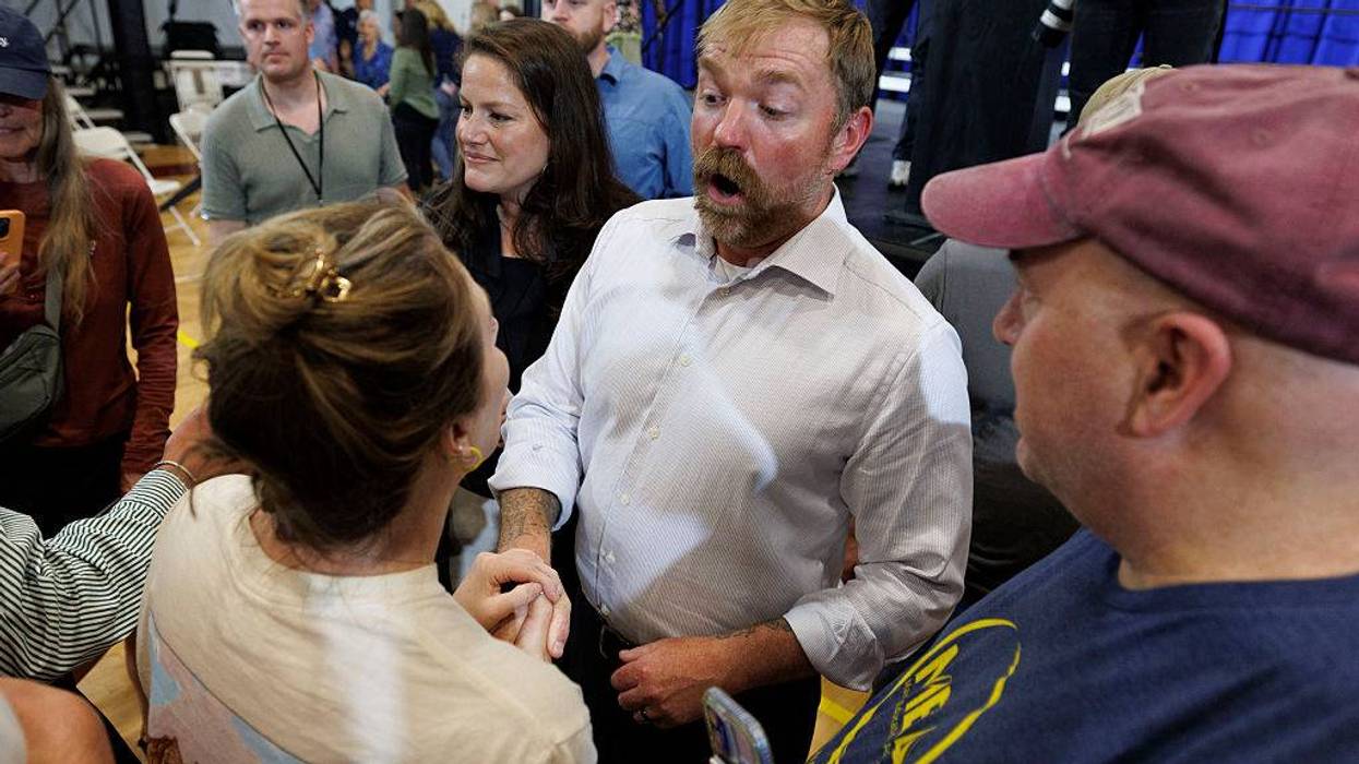 Maine Senate Candidate Graham Platner Holds His Primary Election Night Event