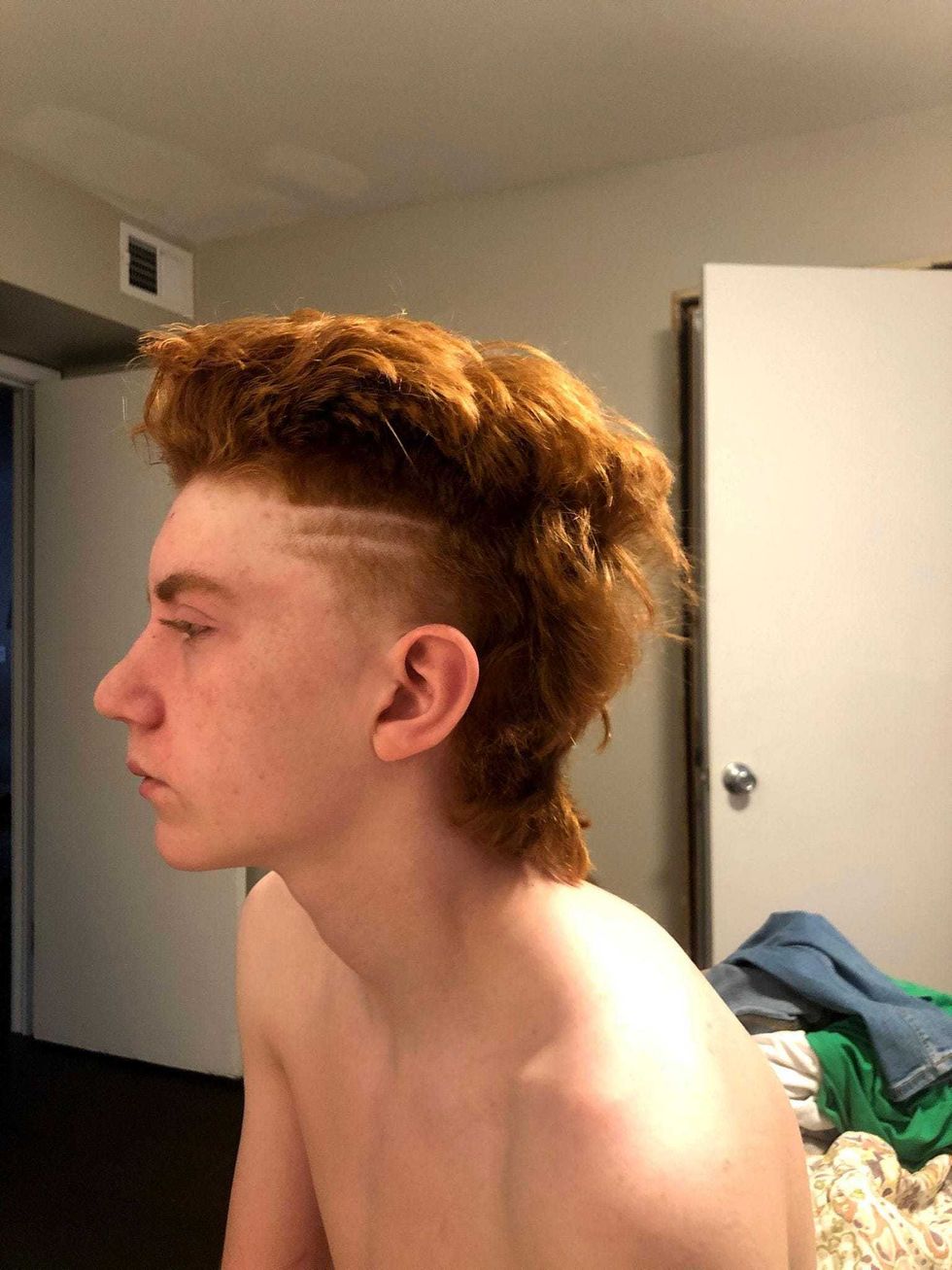 making of a mullet