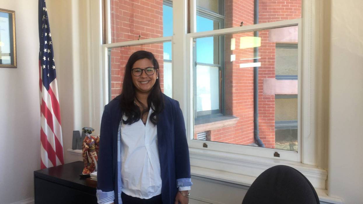 Malia Vella, an Alameda City Councilwoman, has complaints about the room where she is expected to breastfeed at work.