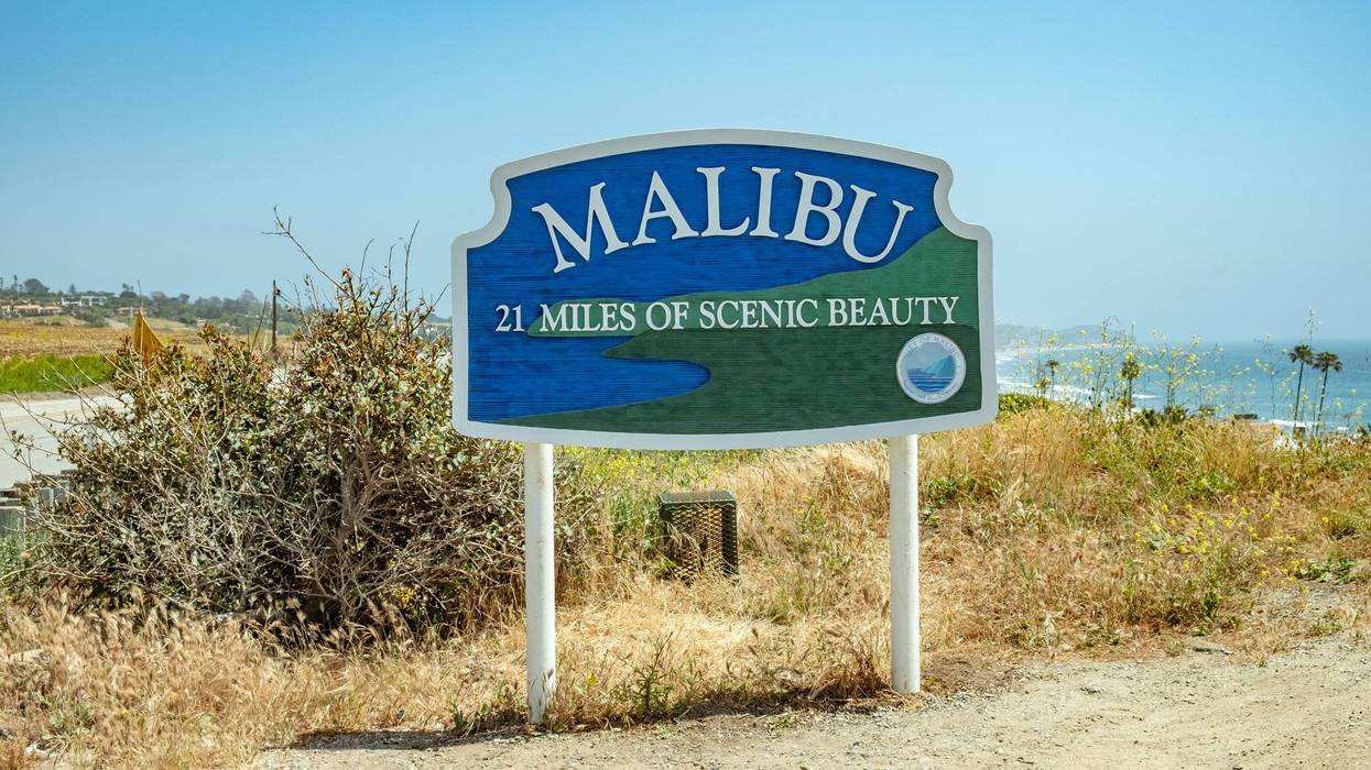 Malibu sign