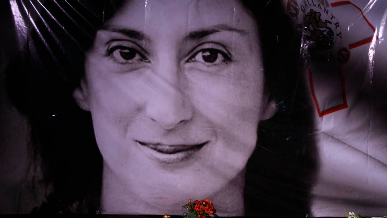 MALTA PERIODISTA ASESINADA