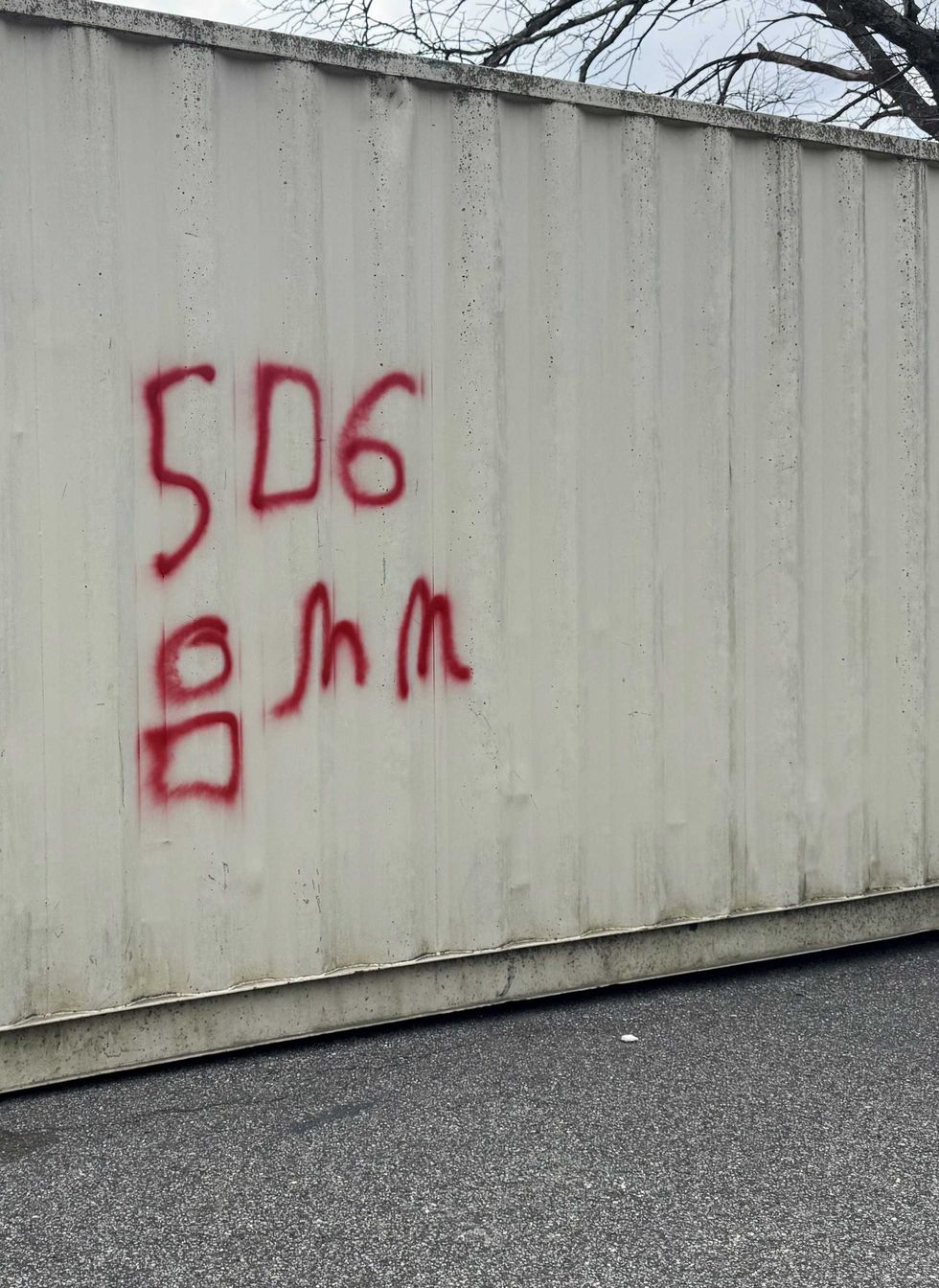 Man arrested for graffiti, violating Nassau mask ban