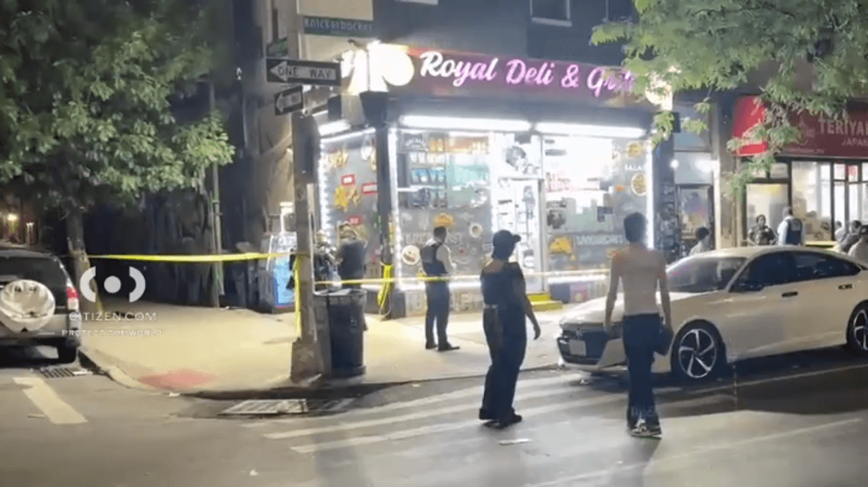 Man beaten to death in Bushwick bodega.