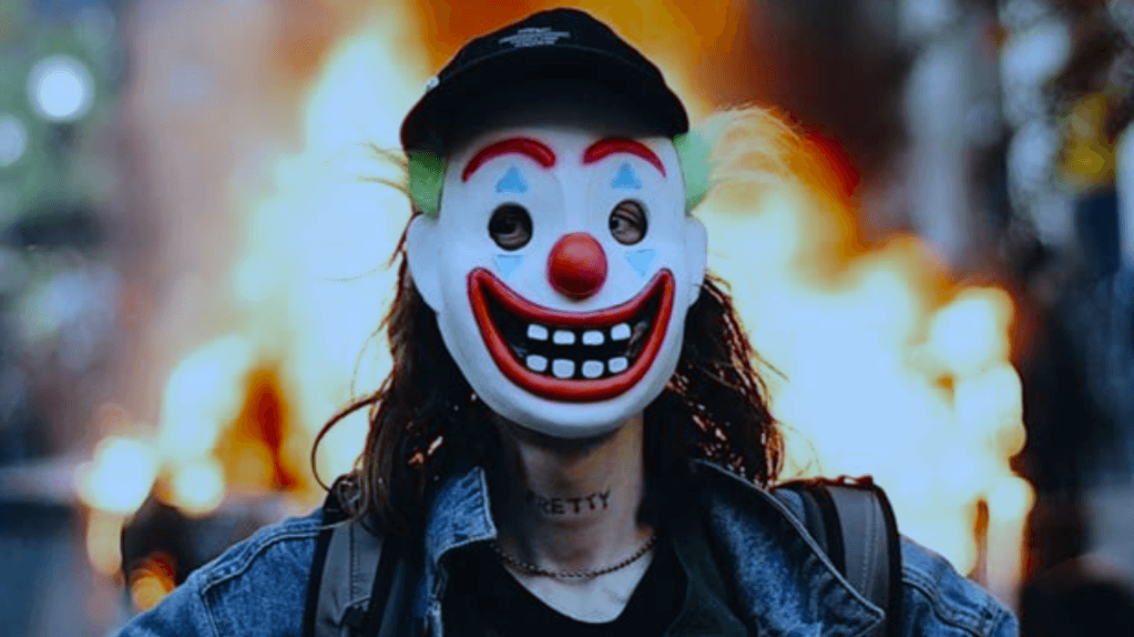 Man Charged With Arson Clown Mask