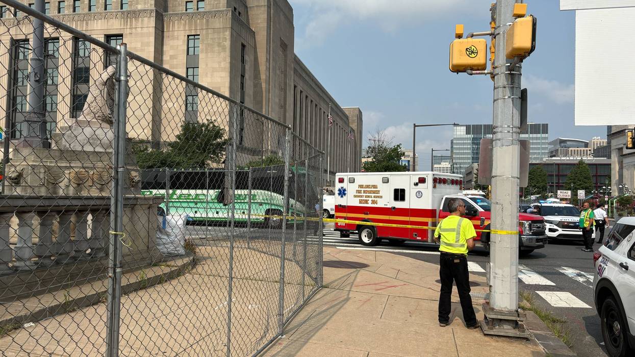 Man dies after being pinned under Peter Pan bus near 30th Street Station