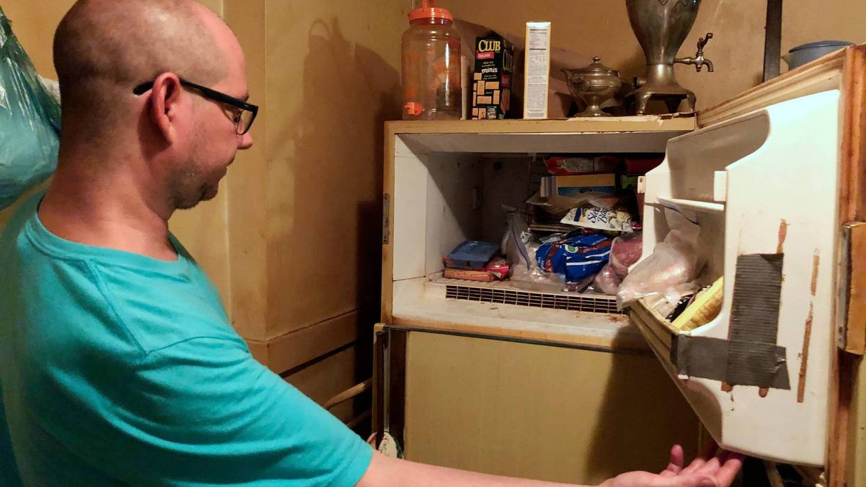 man finds frozen baby in freezer after death of mother