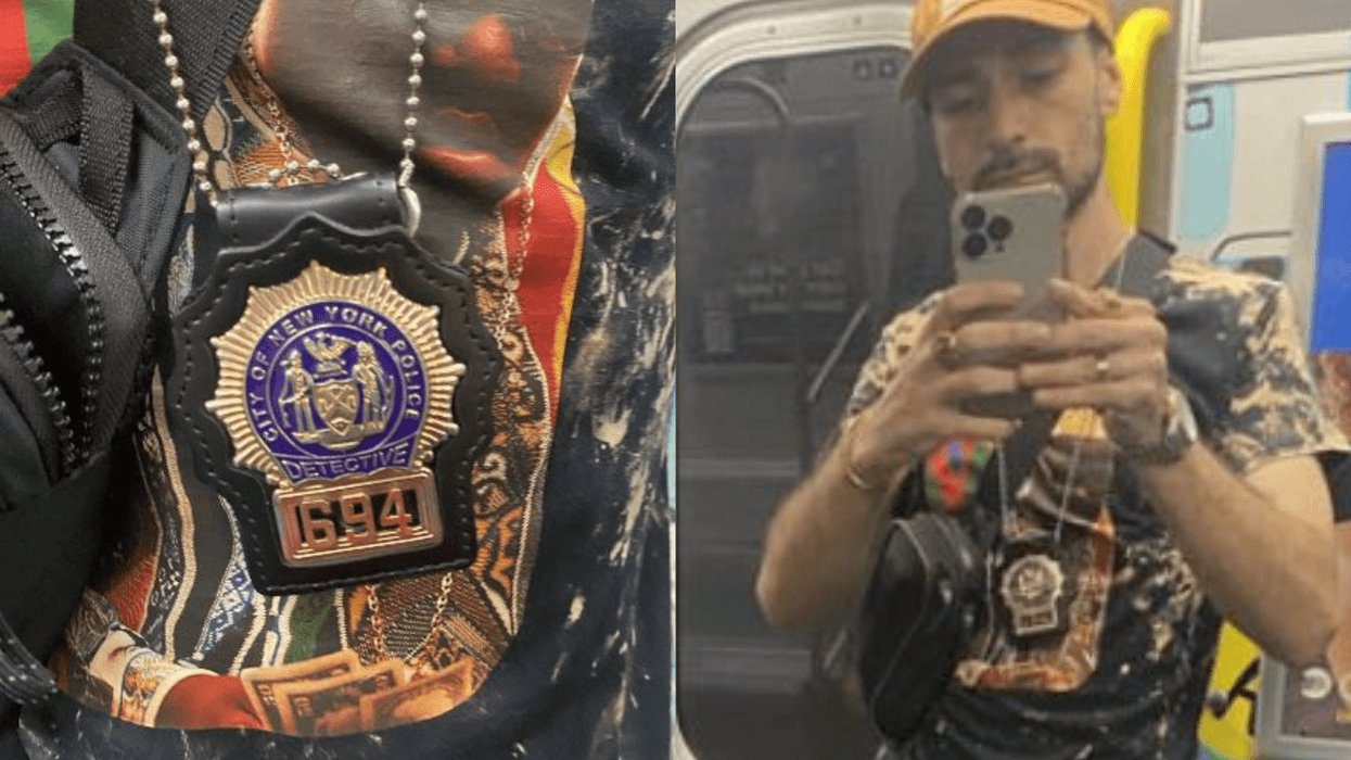 Man impersonating NYPD officer allegedly pepper sprayed a tourist on June 23, 2024.