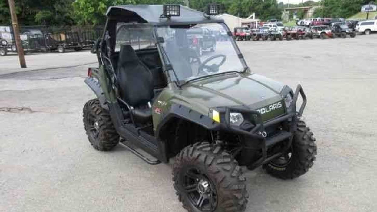 Man injured in off-road vehicle