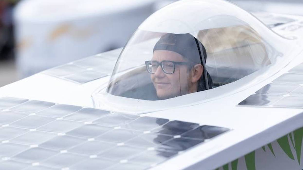 Team from Wylie High School competing in race across Texas with solar-powered car