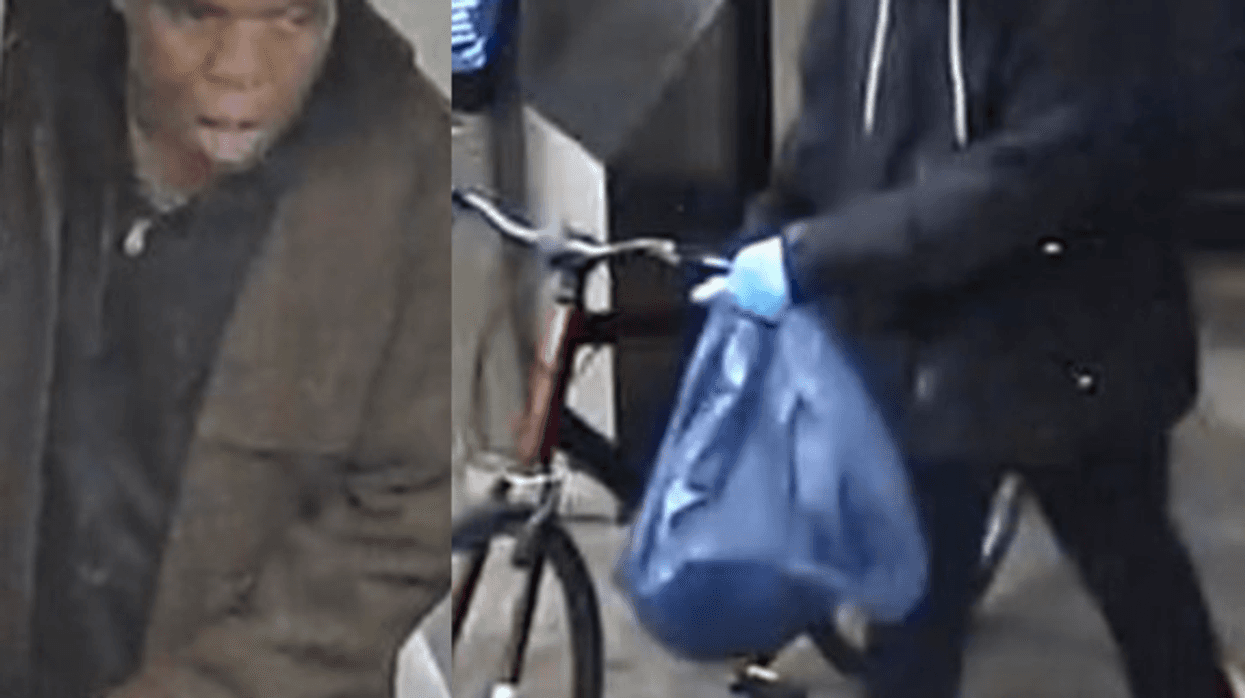 Man sought in the gunpoint robbery of an 87-year-old woman in Greenwich Village on Sunday.