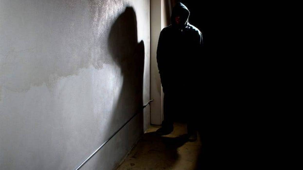 Man, Stalker, Dark Alley, Hiding, Shadows, Hoodie