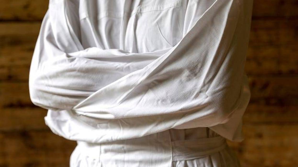 Man, Straitjacket
