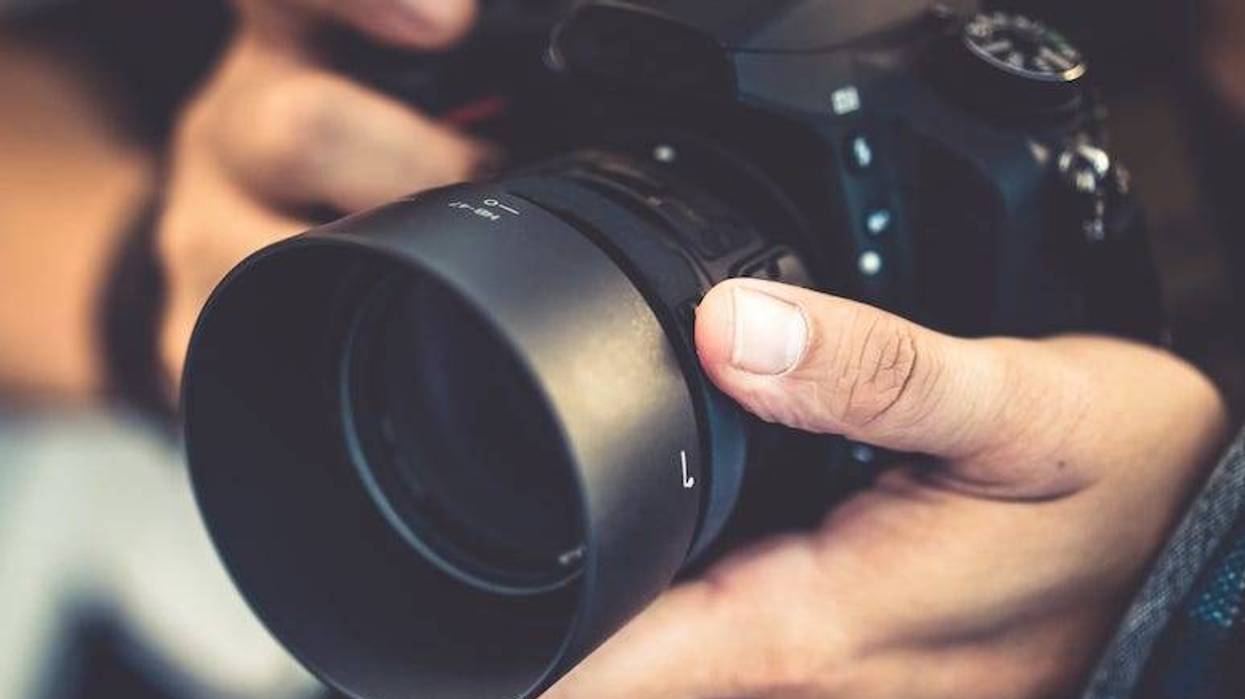 Man talking photograph