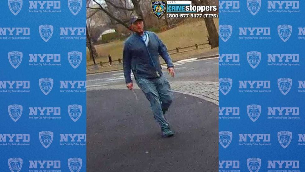 Man wanted for attacking another man with a stick inside Central Park.