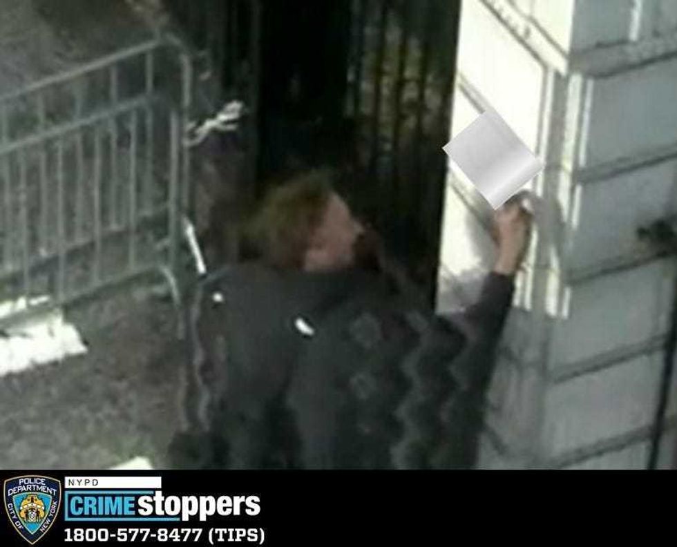 Man wanted for drawing multiple swastikas across Financial District