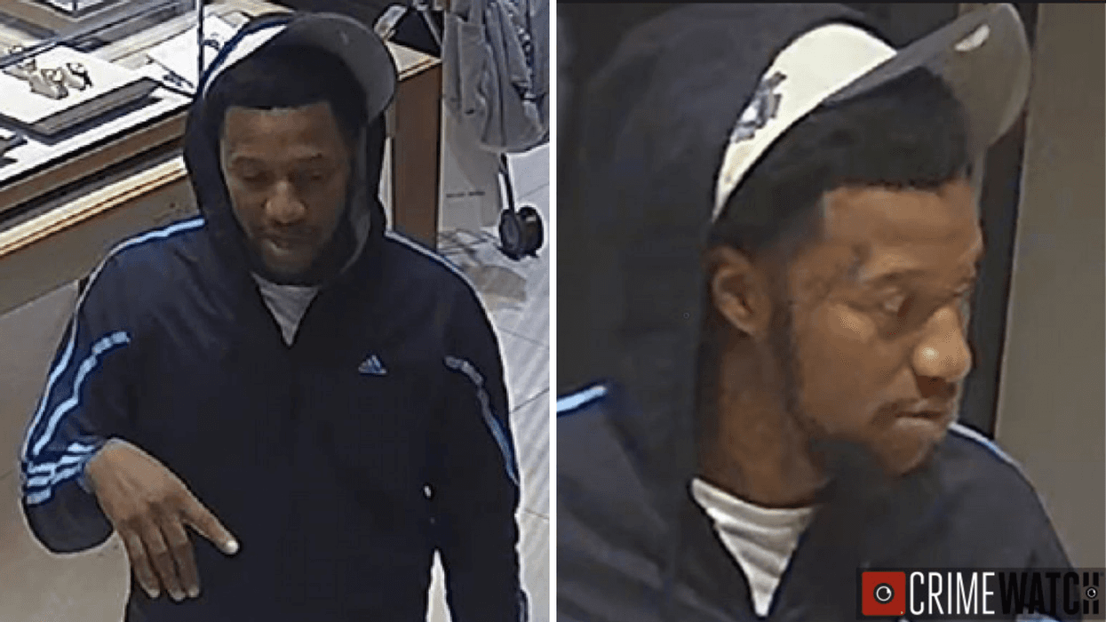 Man wanted for stealing watch at KOP Mall