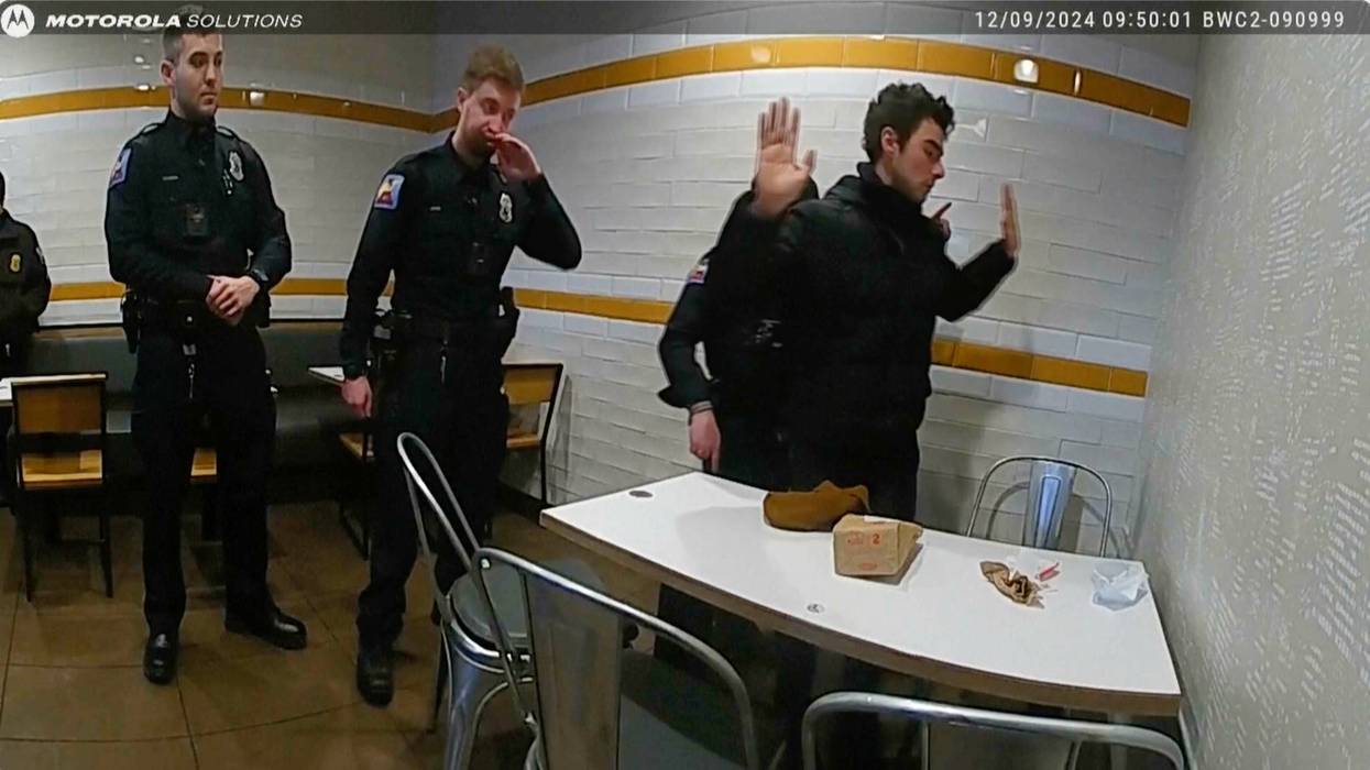 Mangione Arrest Bodycam
