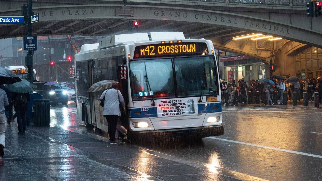 Manhattan Community Boards 4, 5 and 6 are pushing for 42nd Street to become a busway to improve traffic and travel time.