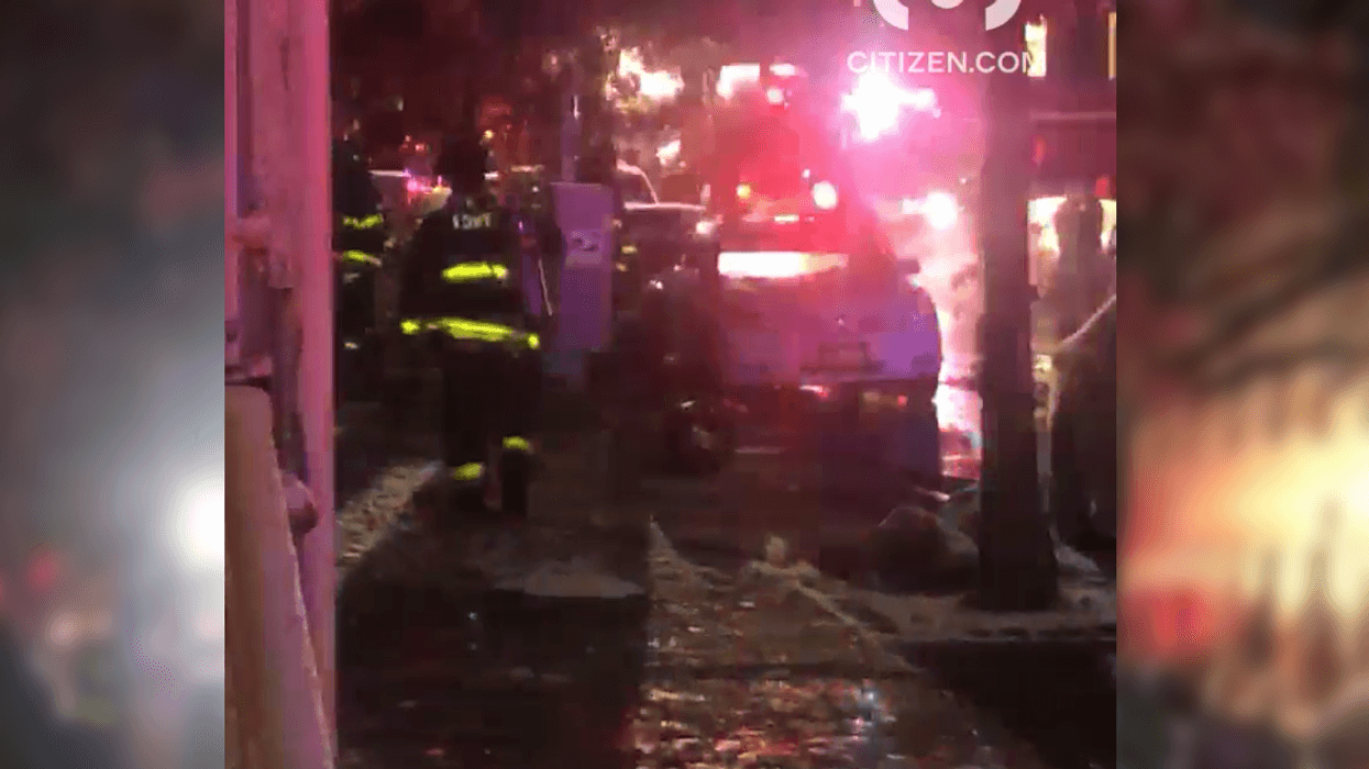 Manhole fire Crown Heights