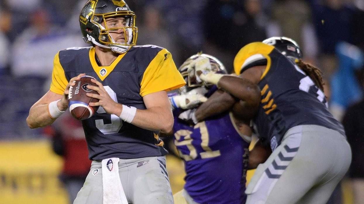 Mankato West and Gopher quarterback Philip Nelson