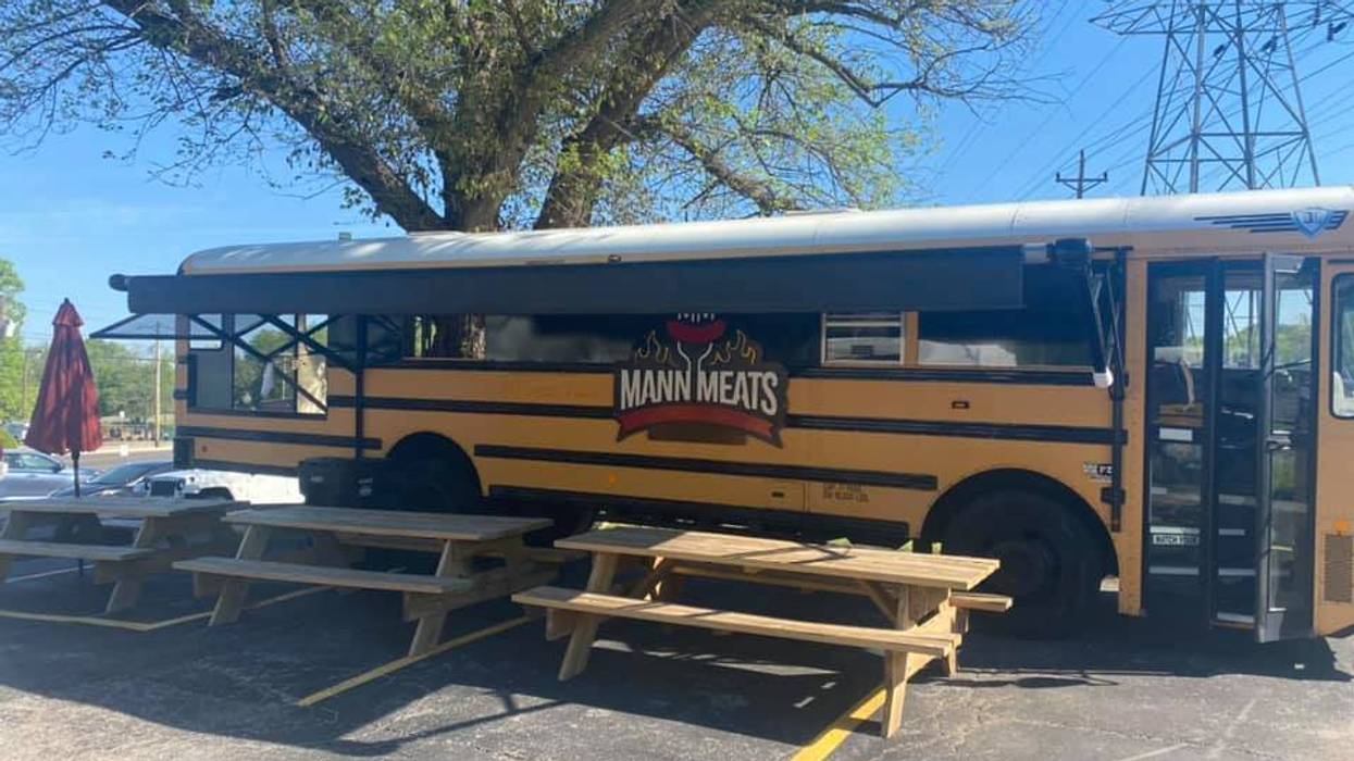 Mann Meats bus