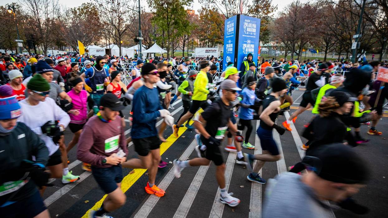 marathon runners