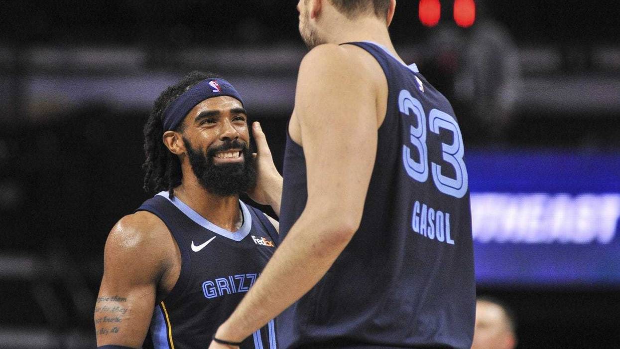 Marc Gasol and Mike Conley