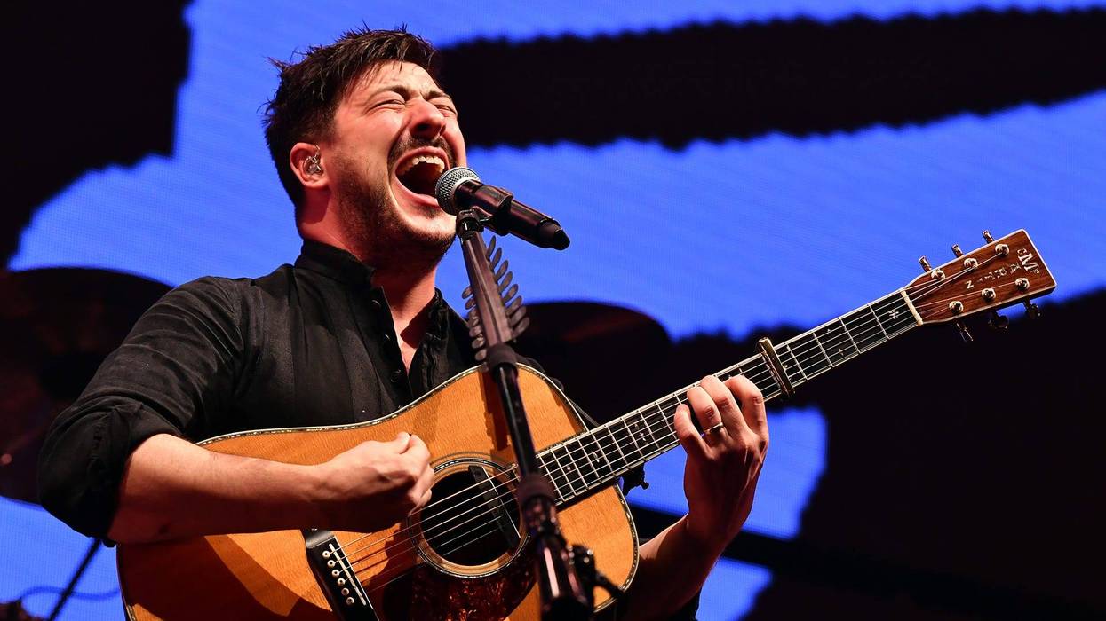Marcus Mumford of Mumford & Sons