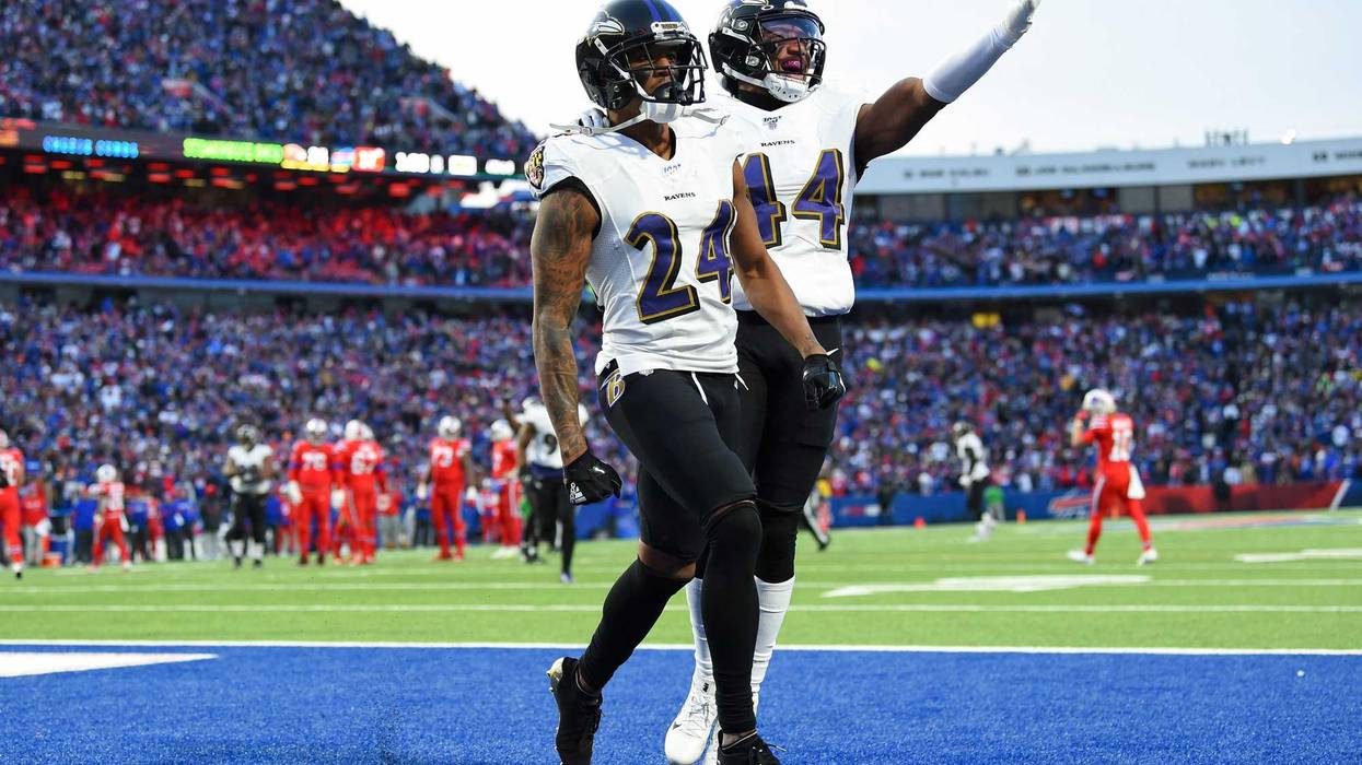 Marcus Peters and Marlon Humphrey