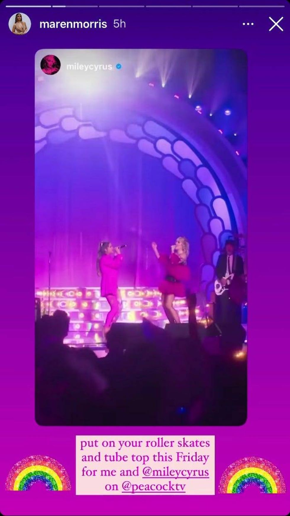 Maren Morris & Miley Cyrus