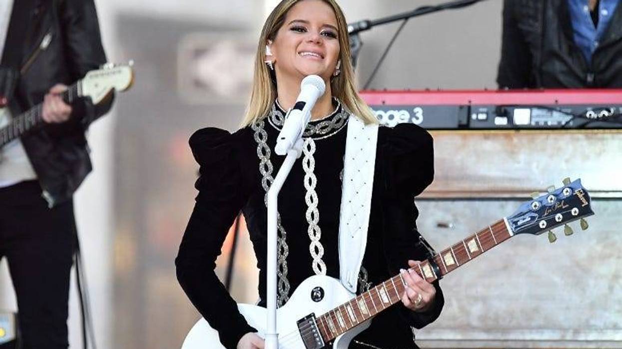 Maren Morris performs on NBC's 'Today' at Rockefeller Plaza on March 8, 2019 in New York City