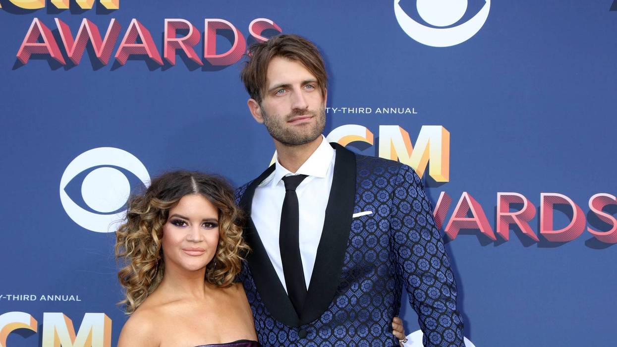Maren Morris, Ryan Hurd at the 53rd Academy of Country Music Awards