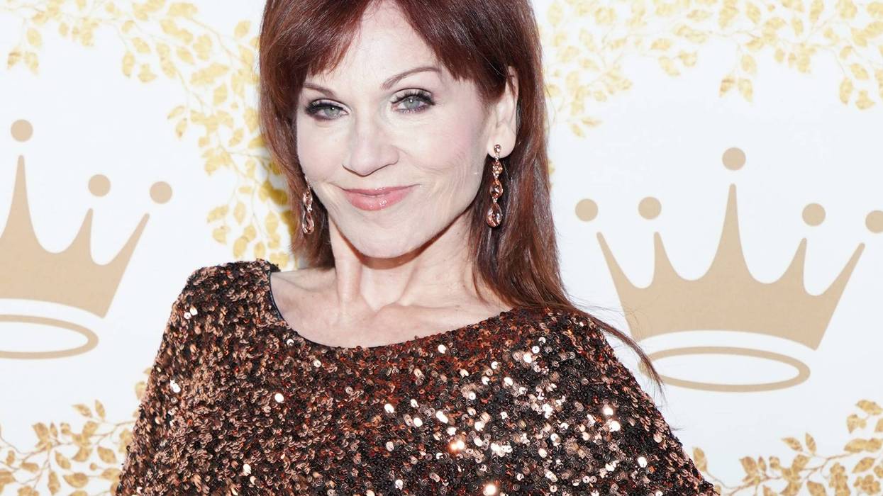 Marilu Henner attends Hallmark Channel And Hallmark Movies And Mysteries 2019 Winter TCA Tour at Tournament House on February 09, 2019 in Pasadena, California