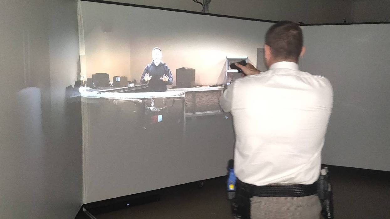 Marin County Sheriff's Department officers have used virtual reality to train for real-life interactions.